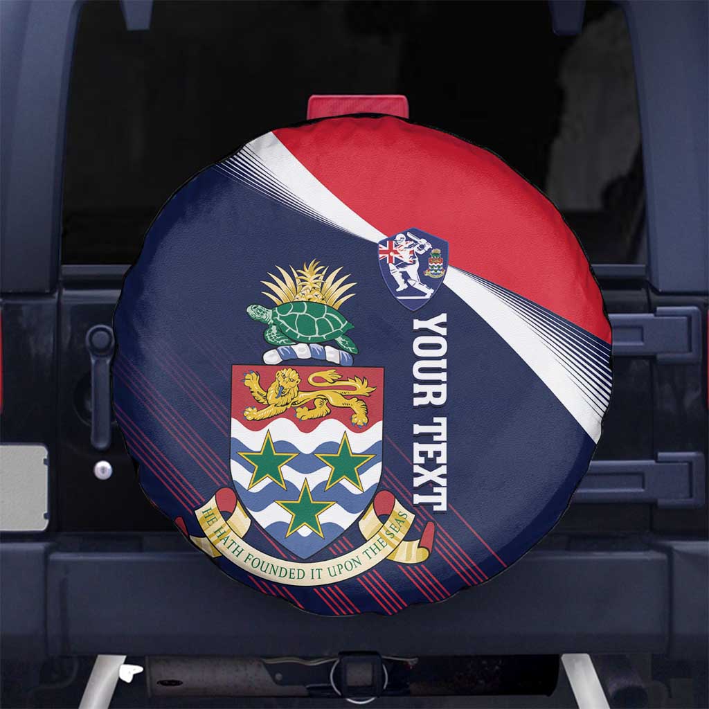 Custom Cayman Islands Cricket Spare Tire Cover 2025 Sporty Style