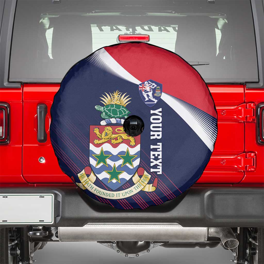 Custom Cayman Islands Cricket Spare Tire Cover 2025 Sporty Style