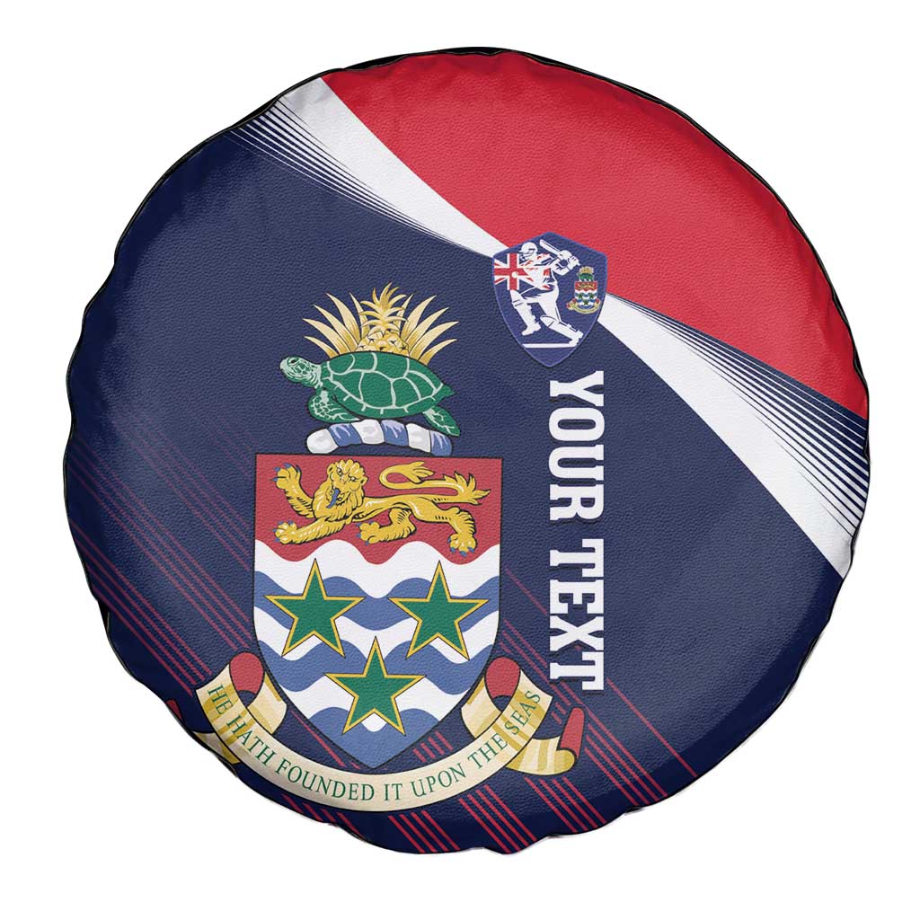 Custom Cayman Islands Cricket Spare Tire Cover 2025 Sporty Style