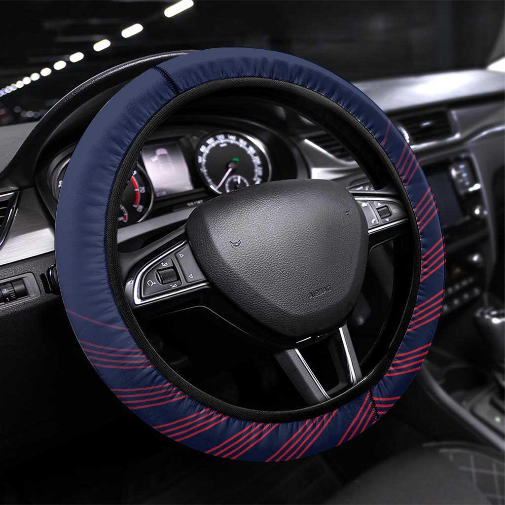 Cayman Islands Cricket Steering Wheel Cover 2025 Sporty Style