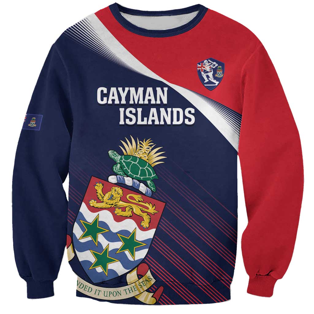Custom Cayman Islands Cricket Sweatshirt 2025 Sporty Style