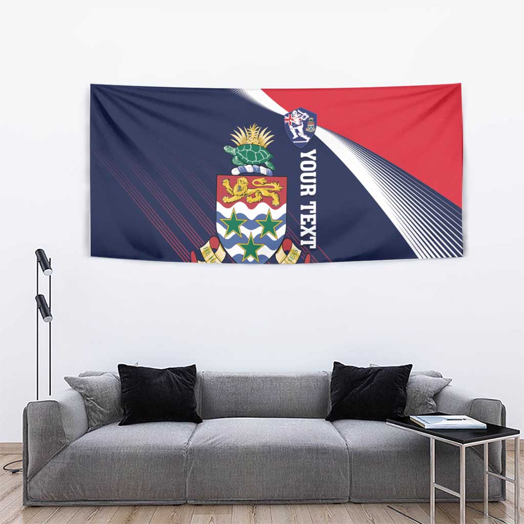 Custom Cayman Islands Cricket Tapestry 2025 Sporty Style