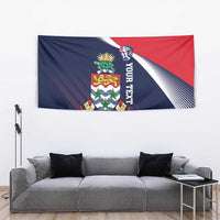 Custom Cayman Islands Cricket Tapestry 2025 Sporty Style