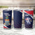 Custom Cayman Islands Cricket Tumbler Cup 2025 Sporty Style
