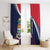 Custom Cayman Islands Cricket Window Curtain 2025 Sporty Style