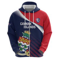 Custom Cayman Islands Cricket Zip Hoodie 2025 Sporty Style