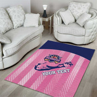 Custom Bermuda Cricket Area Rug Go Gombey Warriors