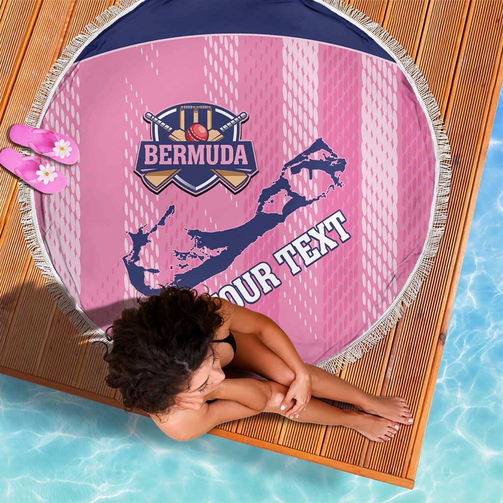Custom Bermuda Cricket Beach Blanket Go Gombey Warriors