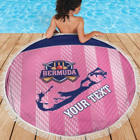 Custom Bermuda Cricket Beach Blanket Go Gombey Warriors
