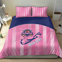 Custom Bermuda Cricket Bedding Set Go Gombey Warriors