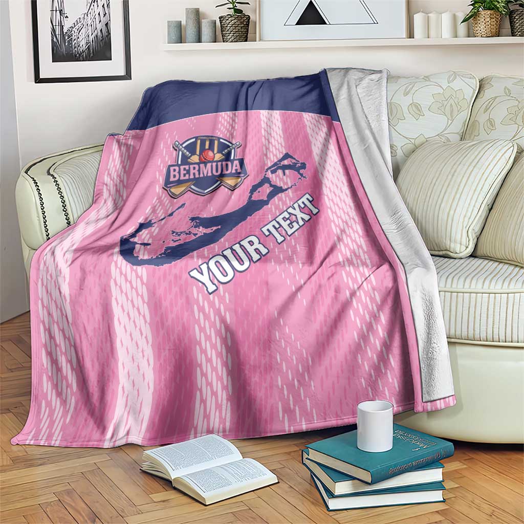 Custom Bermuda Cricket Blanket Go Gombey Warriors