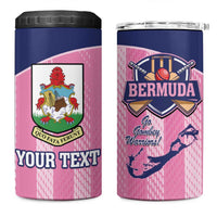 Custom Bermuda Cricket 4 in 1 Can Cooler Tumbler Go Gombey Warriors
