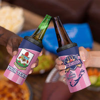 Custom Bermuda Cricket 4 in 1 Can Cooler Tumbler Go Gombey Warriors