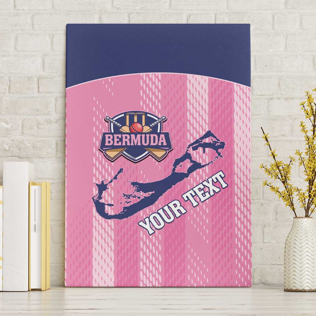 Custom Bermuda Cricket Canvas Wall Art Go Gombey Warriors