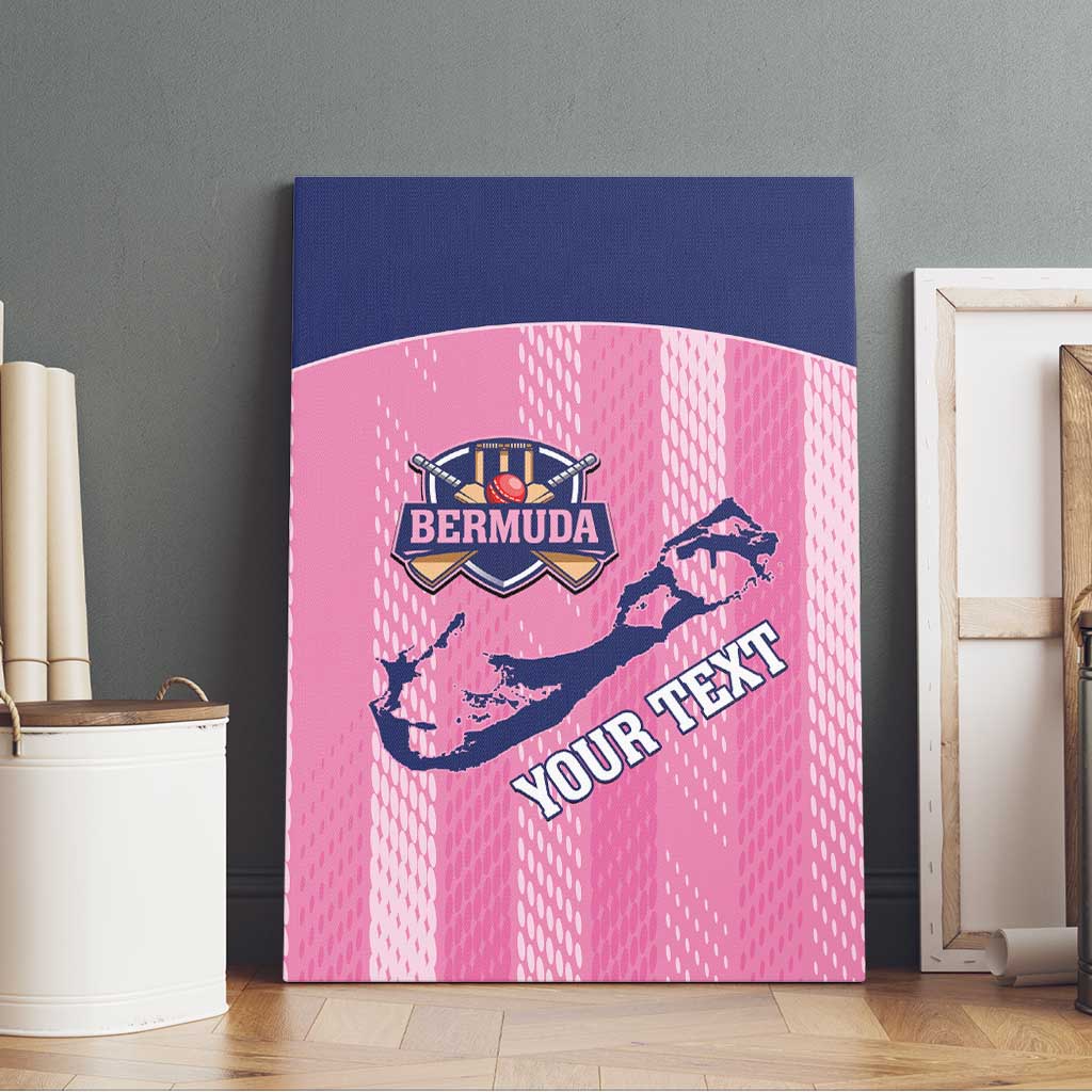 Custom Bermuda Cricket Canvas Wall Art Go Gombey Warriors