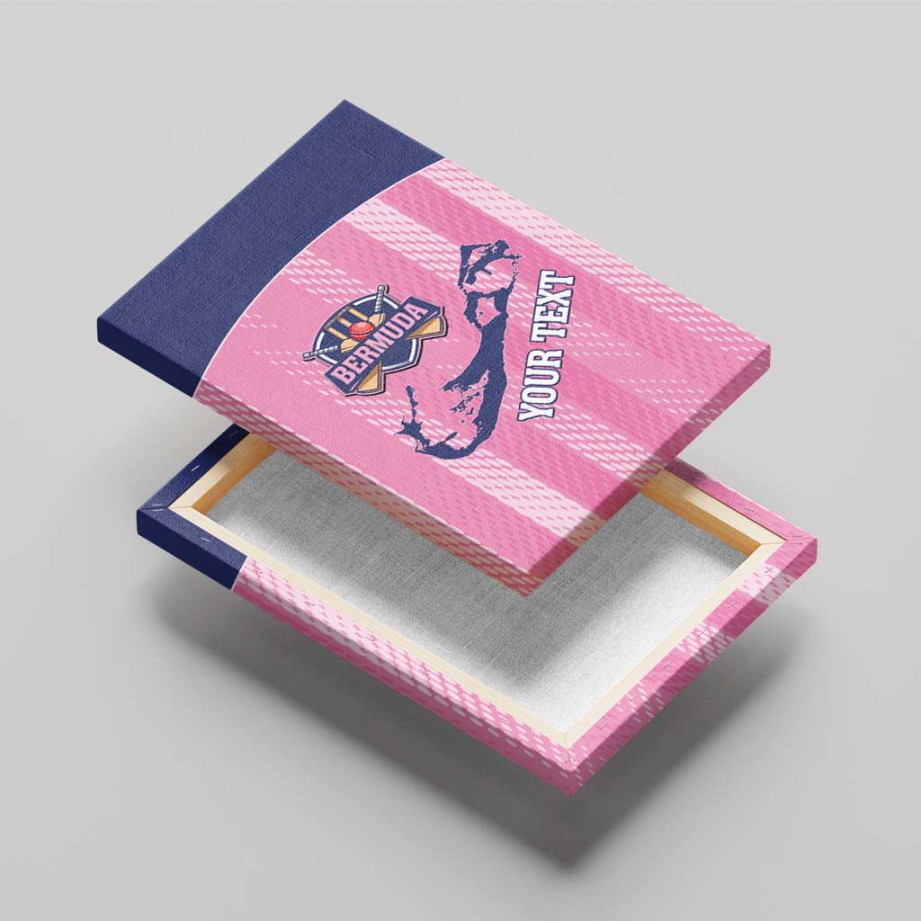 Custom Bermuda Cricket Canvas Wall Art Go Gombey Warriors