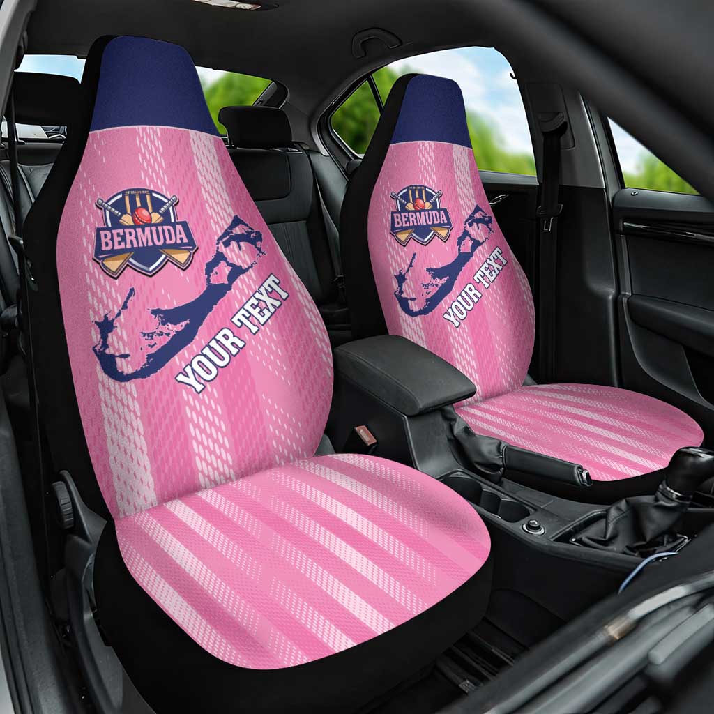Custom Bermuda Cricket Car Seat Cover Go Gombey Warriors