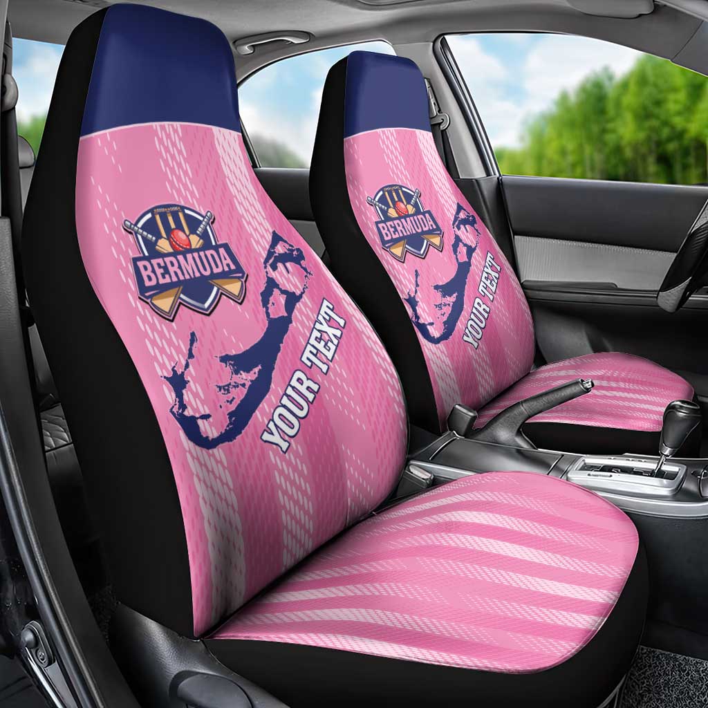 Custom Bermuda Cricket Car Seat Cover Go Gombey Warriors