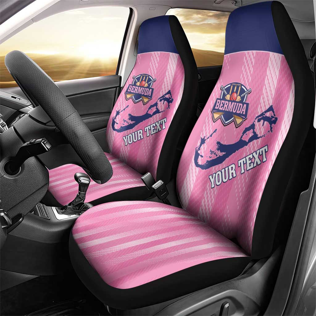 Custom Bermuda Cricket Car Seat Cover Go Gombey Warriors