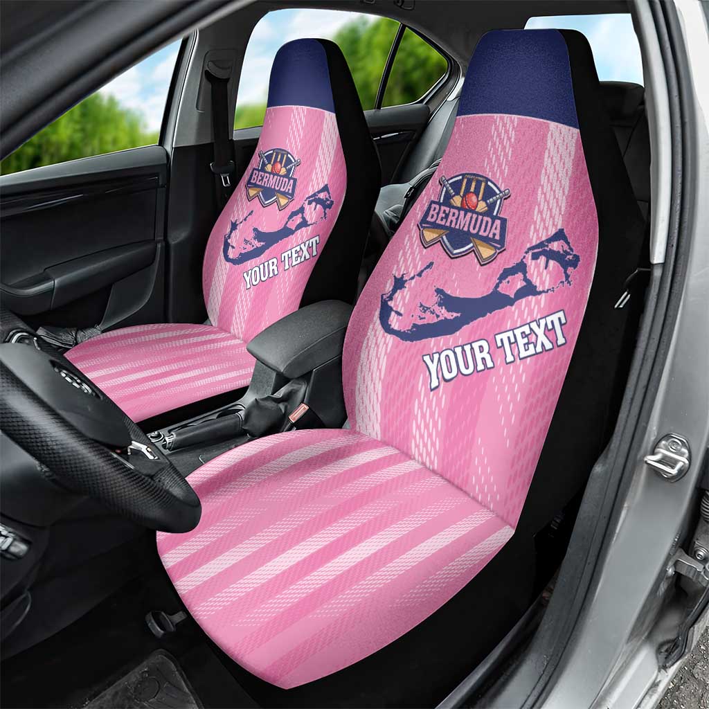 Custom Bermuda Cricket Car Seat Cover Go Gombey Warriors