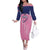 Custom Bermuda Cricket Family Matching Off The Shoulder Long Sleeve Dress and Hawaiian Shirt Go Gombey Warriors
