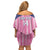 Custom Bermuda Cricket Family Matching Off Shoulder Short Dress and Hawaiian Shirt Go Gombey Warriors