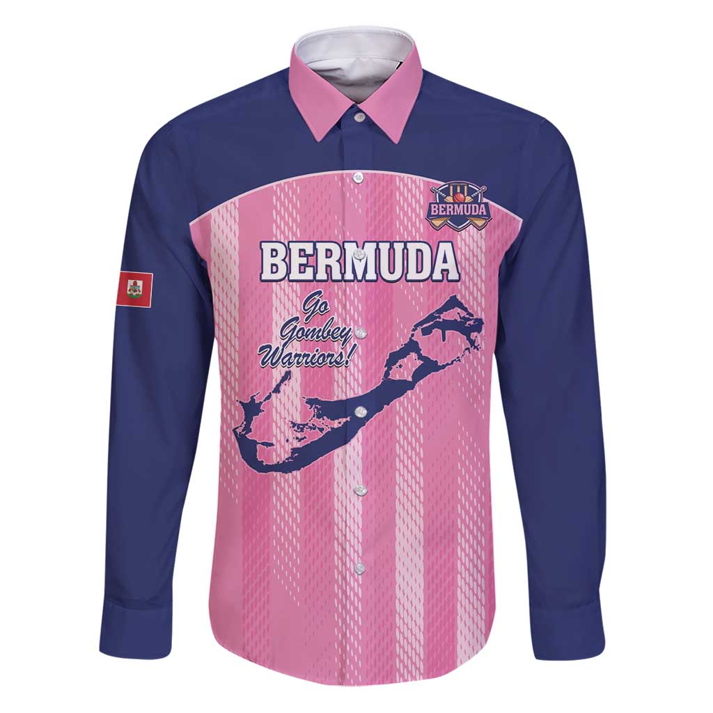 Custom Bermuda Cricket Family Matching Puletasi and Hawaiian Shirt Go Gombey Warriors