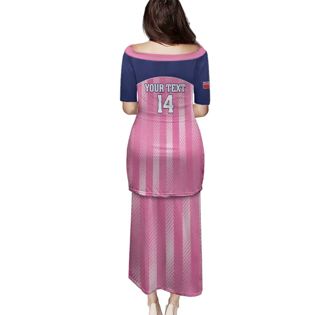 Custom Bermuda Cricket Family Matching Puletasi and Hawaiian Shirt Go Gombey Warriors