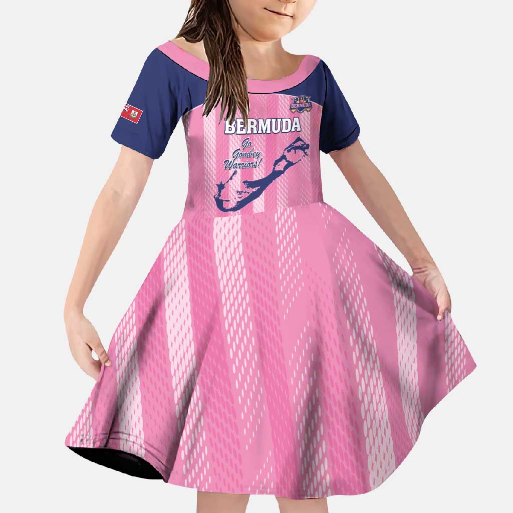 Custom Bermuda Cricket Family Matching Summer Maxi Dress and Hawaiian Shirt Go Gombey Warriors