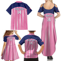 Custom Bermuda Cricket Family Matching Summer Maxi Dress and Hawaiian Shirt Go Gombey Warriors