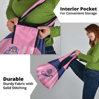 Custom Bermuda Cricket Grocery Bag Go Gombey Warriors