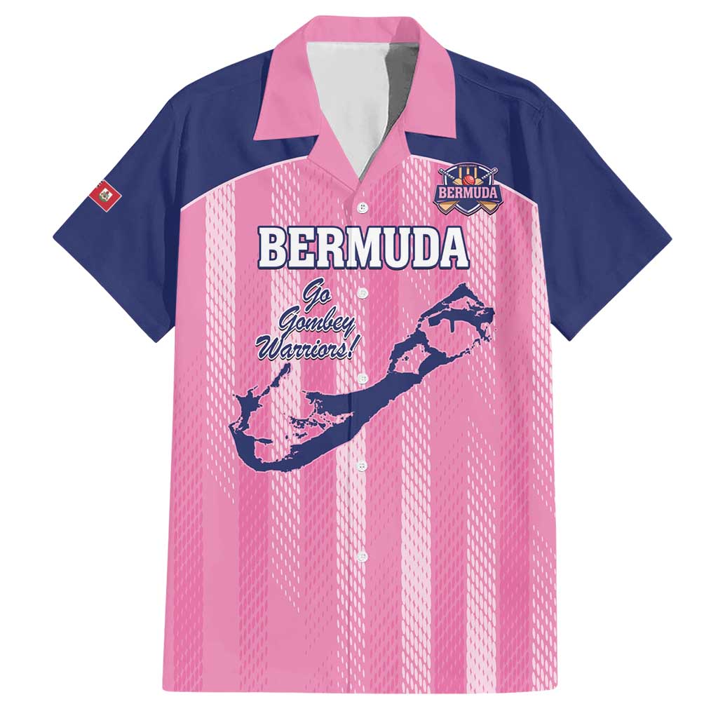 Custom Bermuda Cricket Hawaiian Shirt Go Gombey Warriors