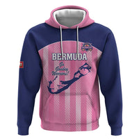 Custom Bermuda Cricket Hoodie Go Gombey Warriors