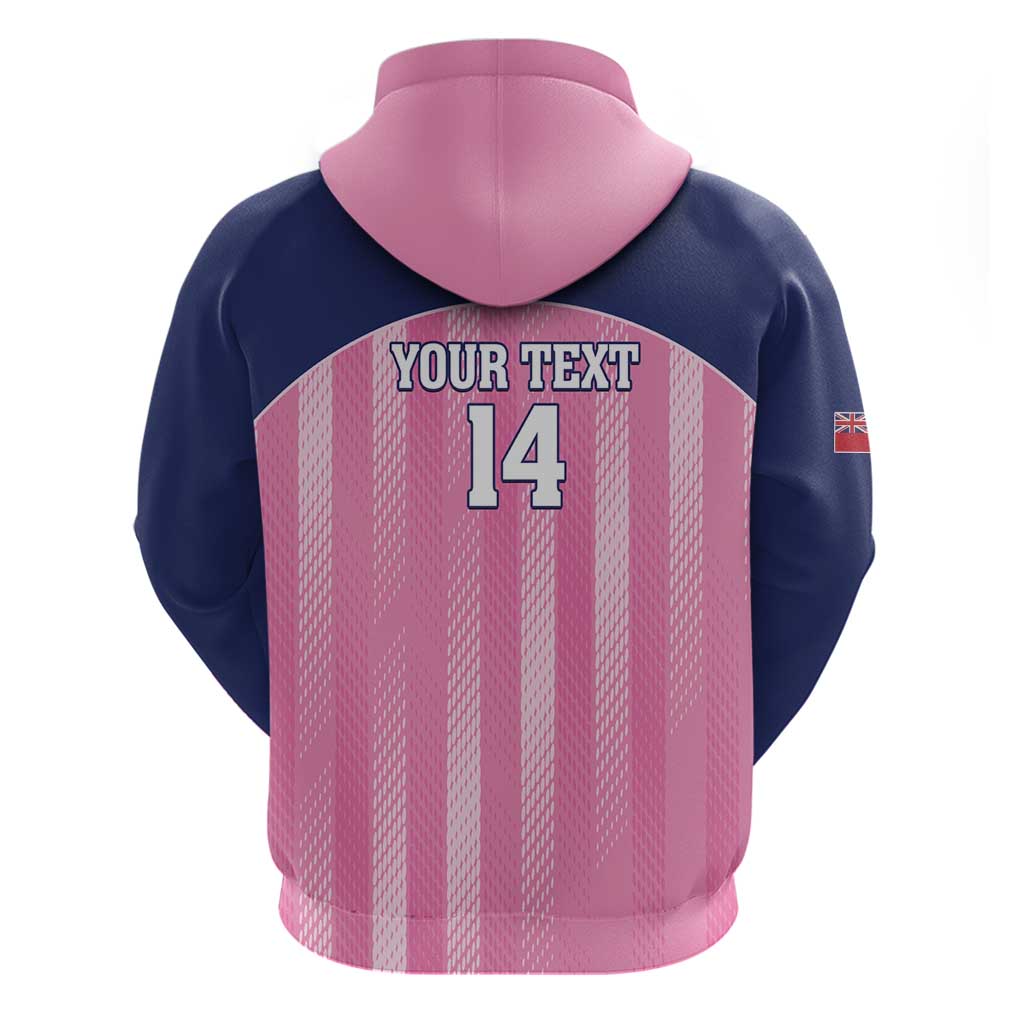 Custom Bermuda Cricket Hoodie Go Gombey Warriors