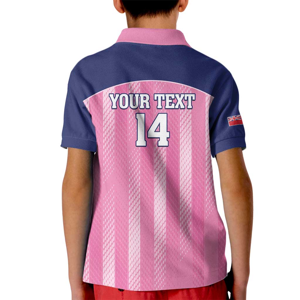 Custom Bermuda Cricket Kid Polo Shirt Go Gombey Warriors