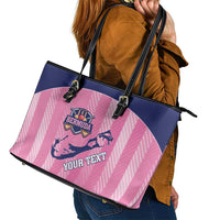 Custom Bermuda Cricket Leather Tote Bag Go Gombey Warriors