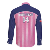 Custom Bermuda Cricket Long Sleeve Button Shirt Go Gombey Warriors