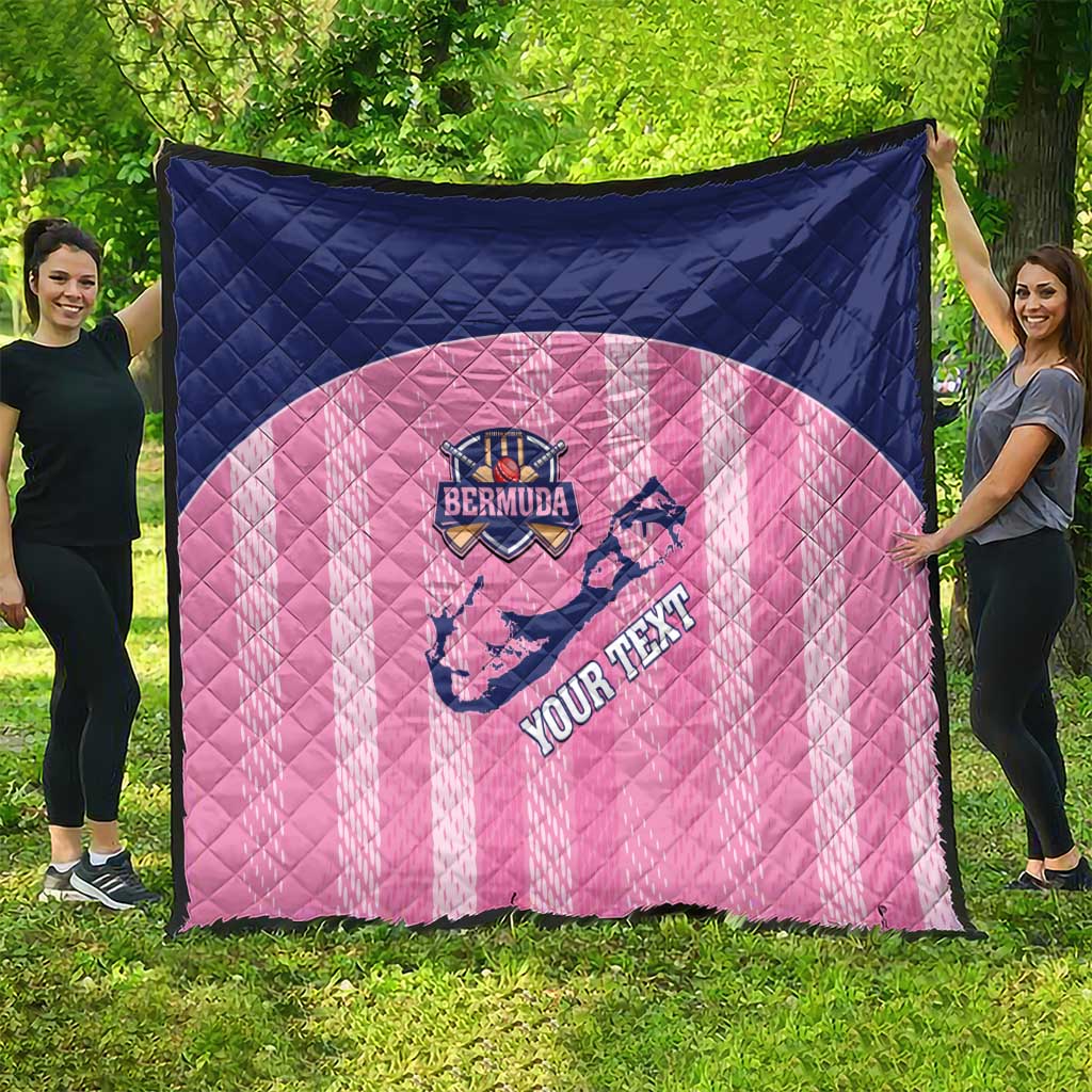 Custom Bermuda Cricket Quilt Go Gombey Warriors
