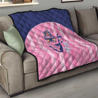 Custom Bermuda Cricket Quilt Go Gombey Warriors