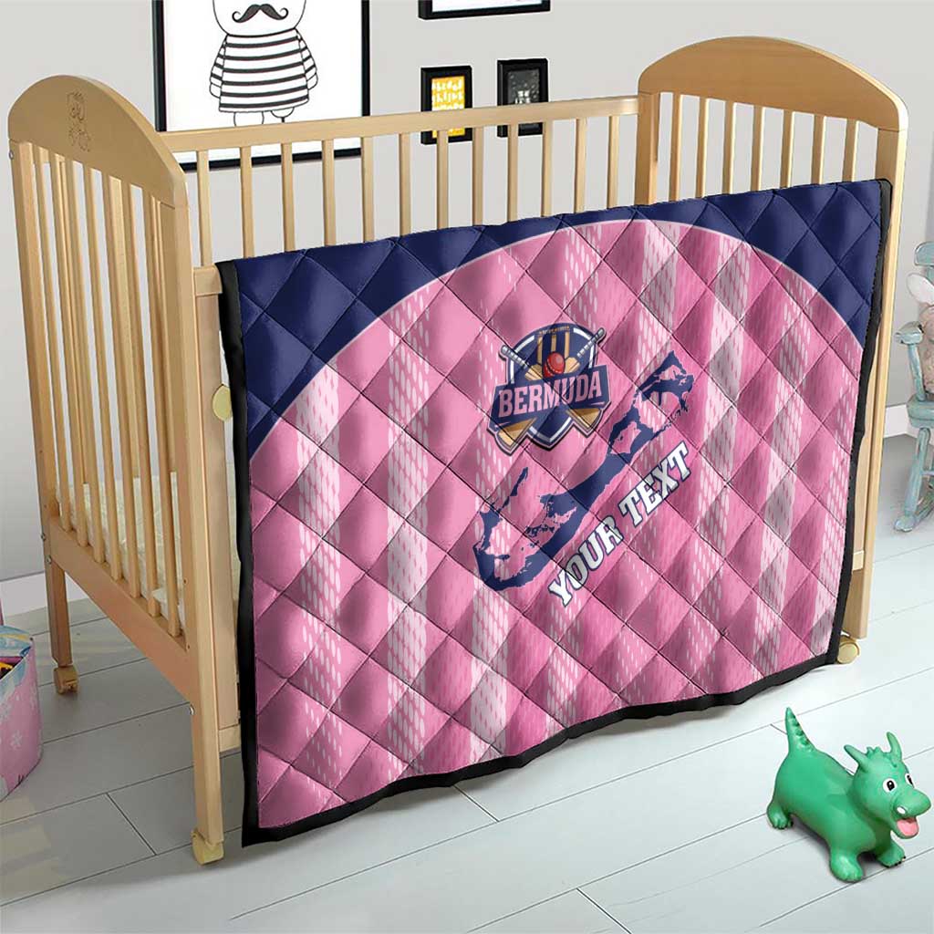 Custom Bermuda Cricket Quilt Go Gombey Warriors