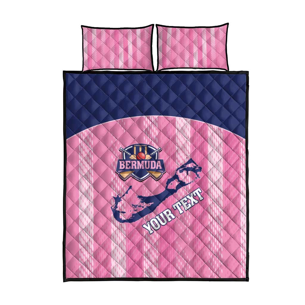 Custom Bermuda Cricket Quilt Bed Set Go Gombey Warriors
