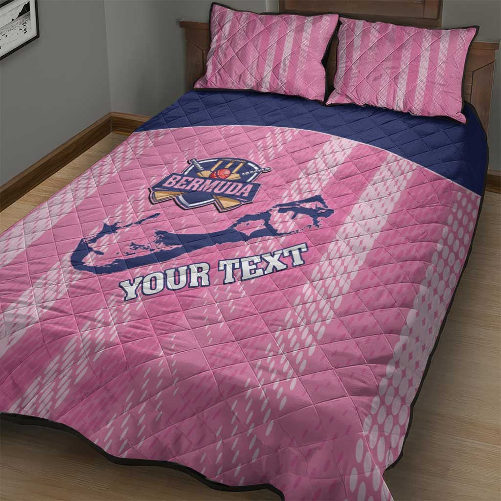 Custom Bermuda Cricket Quilt Bed Set Go Gombey Warriors