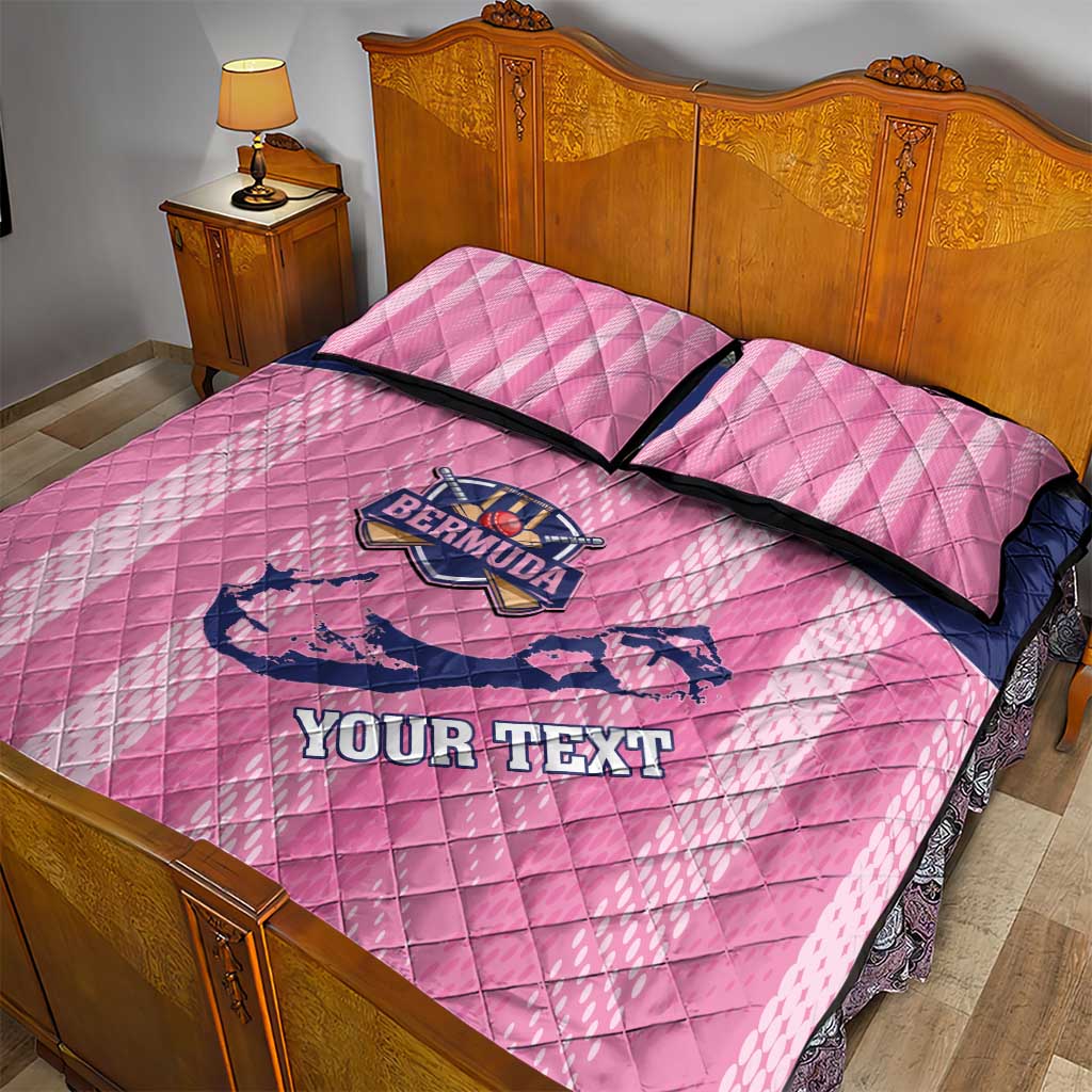 Custom Bermuda Cricket Quilt Bed Set Go Gombey Warriors