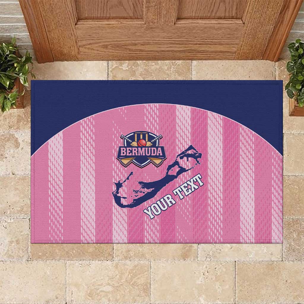 Custom Bermuda Cricket Rubber Doormat Go Gombey Warriors