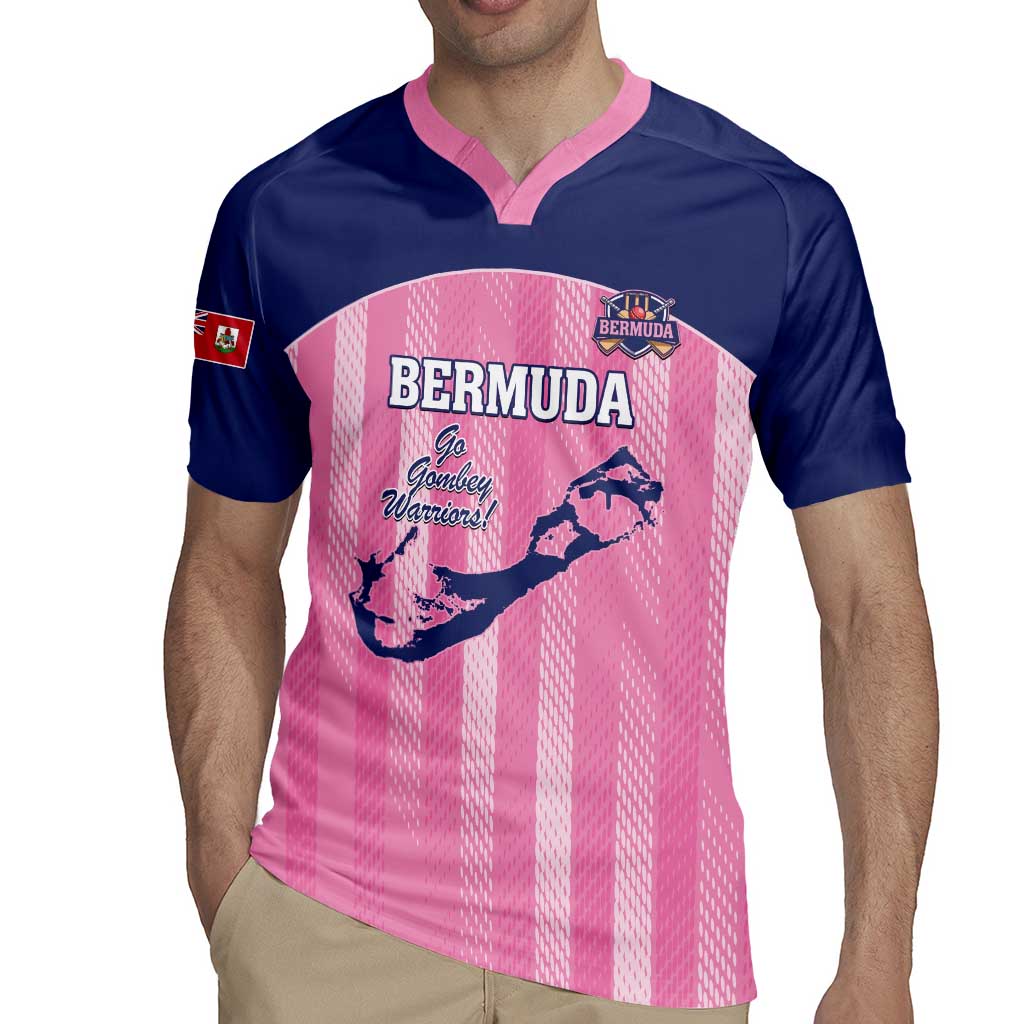 Custom Bermuda Cricket Rugby Jersey Go Gombey Warriors