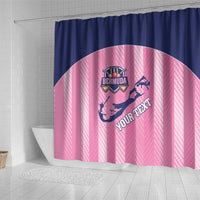 Custom Bermuda Cricket Shower Curtain Go Gombey Warriors