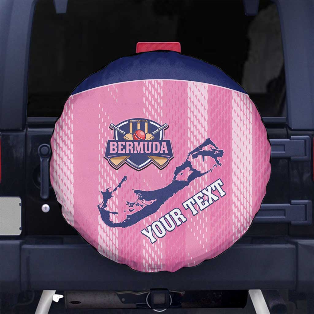 Custom Bermuda Cricket Spare Tire Cover Go Gombey Warriors