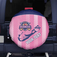 Custom Bermuda Cricket Spare Tire Cover Go Gombey Warriors