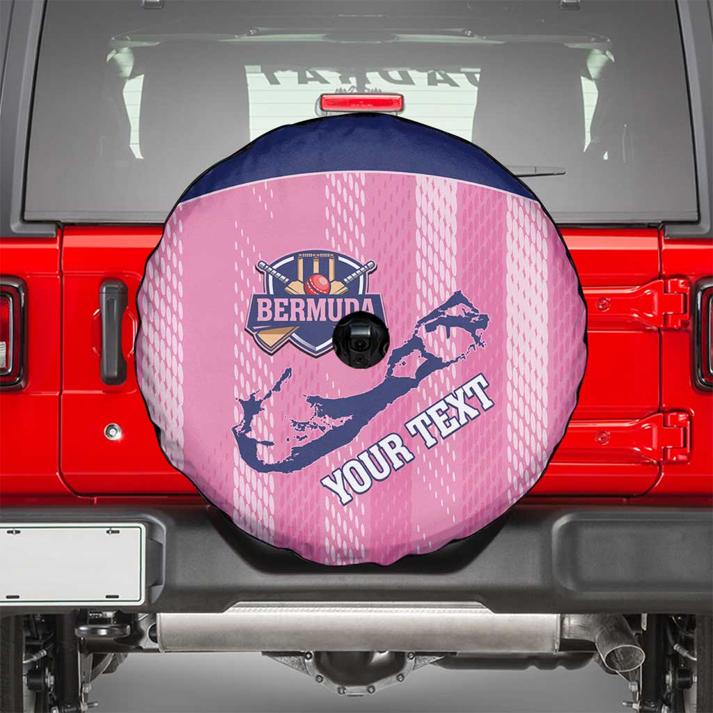 Custom Bermuda Cricket Spare Tire Cover Go Gombey Warriors