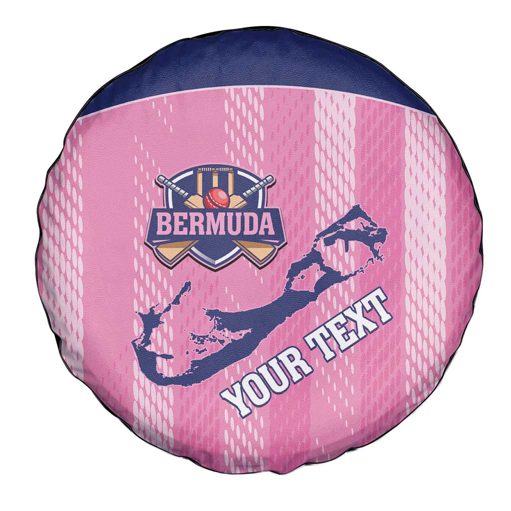 Custom Bermuda Cricket Spare Tire Cover Go Gombey Warriors